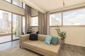 Apartment | Living area - Duplex com piscina e academia  (Sao Paulo)