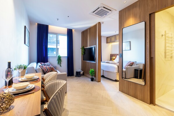 Apartment | Living area - Próximo a Paulista com piscina (Sao Paulo)