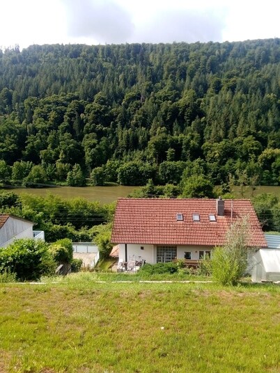 Vacation apartment with a view of the Neckar