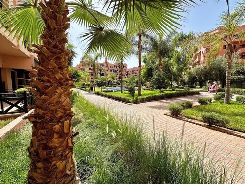 Charming 2-bedroom apartment in amazing Marrakesh with pool, WiFi