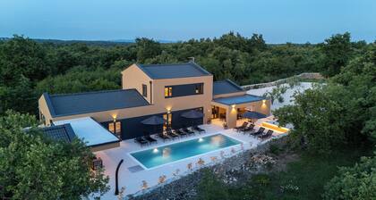Exclusive luxury villa Viktor with 7 bedrooms for families & groups