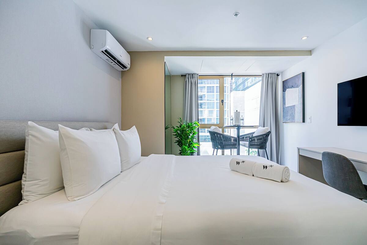 Apartment (5C) | Bügeleisen/Bügelbrett, kostenloses WLAN