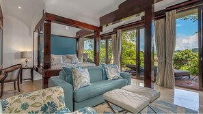 Luxury Villa, Sea View, Tower | Premium bedding, memory foam beds, free minibar, in-room safe