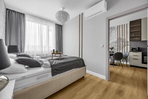 1 chambre, fer et planche à repasser, Wi-Fi gratuit, draps fournis