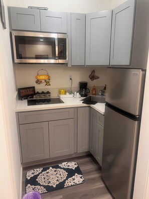 Microondas y parrilla de estufa 