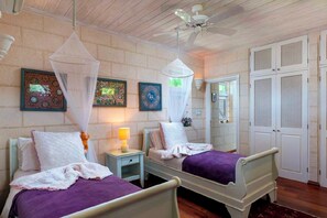 4 bedrooms, in-room safe, iron/ironing board, free WiFi