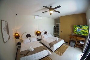1 chambre, fer et planche à repasser, Wi-Fi, draps fournis