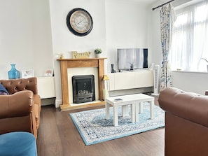 House | Living area | Fireplace