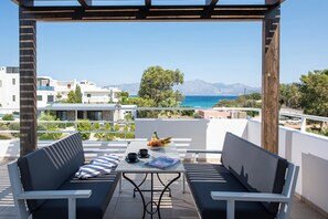 Comfort Suite, Sea View | Terrace/patio - The River Suites - Adults Only (Agios Nikolaos)