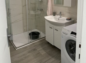 Dusche, Handtücher