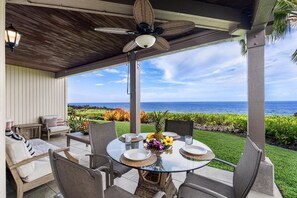 Condo, nhiều giường (Keauhou Kona Surf & Racquet Club#1-10) | Khu ẩm thực ngoài trời