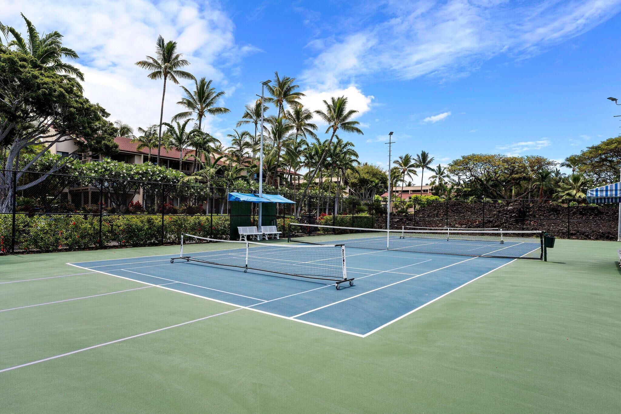 Apartment, Mehrere Betten (Keauhou Kona Surf & Racquet Club#4-20) | Sportplatz
