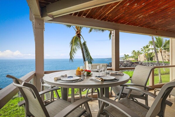 Condo, Multiple Beds (Keauhou Kona Surf & Racquet Club#4-20) | Outdoor dining