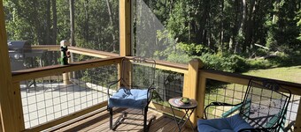 Stunning mountain view home in Little Switzerland with large viewing deck