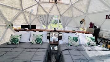 Desk, WiFi, bed sheets