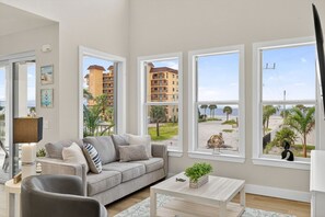 Smart TV, video games, DVD player, table football