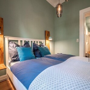 1 soverom, strykejern/-brett, wi-fi og sengetøy