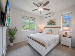 4 bedrooms, iron/ironing board, travel crib, free WiFi