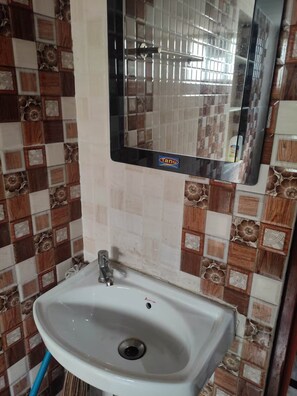 Hair dryer, towels, soap - luxury penthouse on budget (Kolkata)