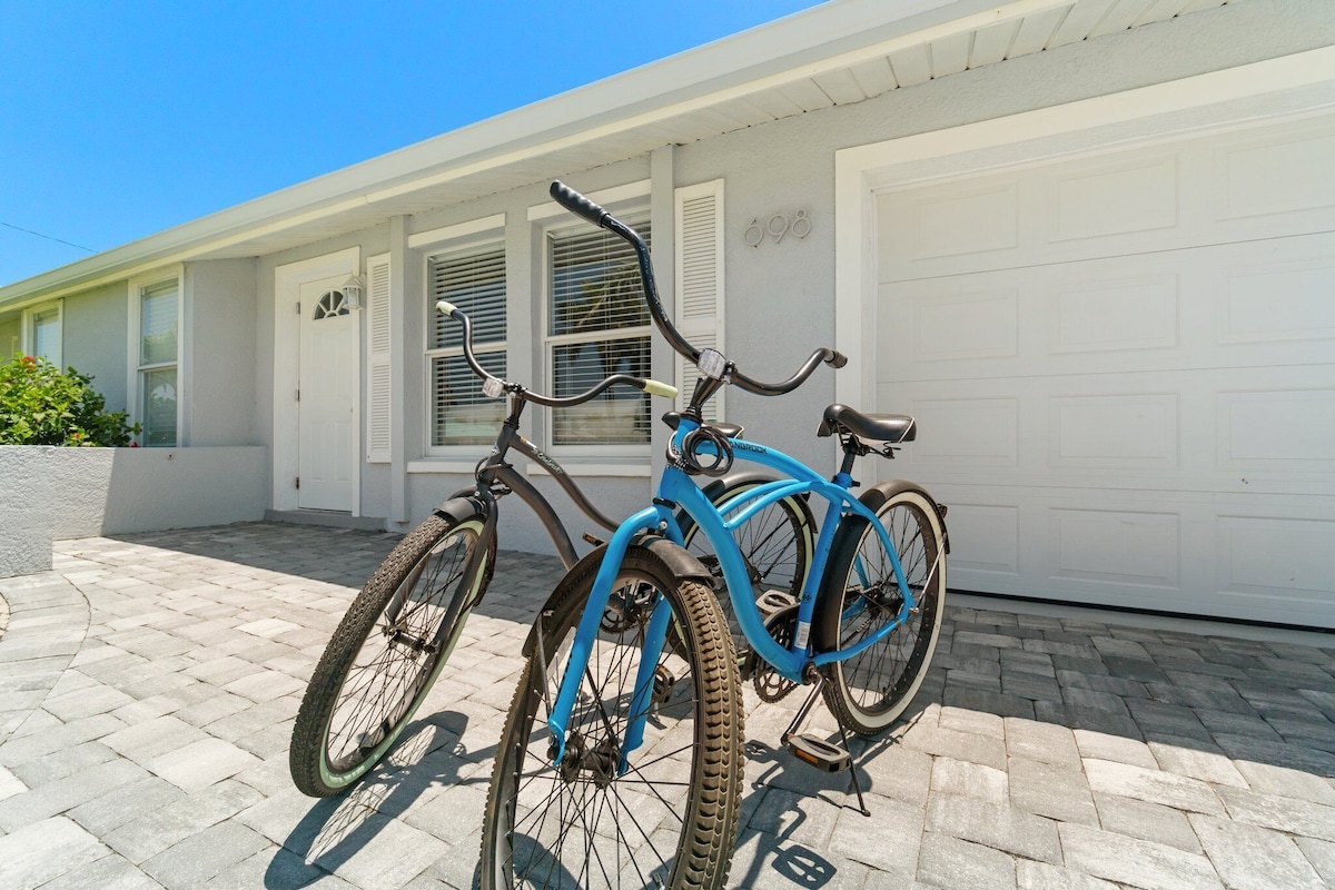 Photo 25 of NEW! Beach Home w/Saltwater Pool, Bike 2 Beach, BBQ