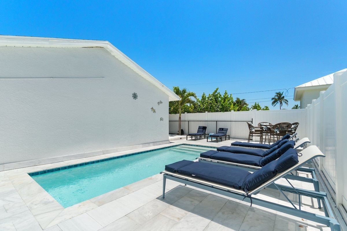 Photo 29 of NEW! Beach Home w/Saltwater Pool, Bike 2 Beach, BBQ