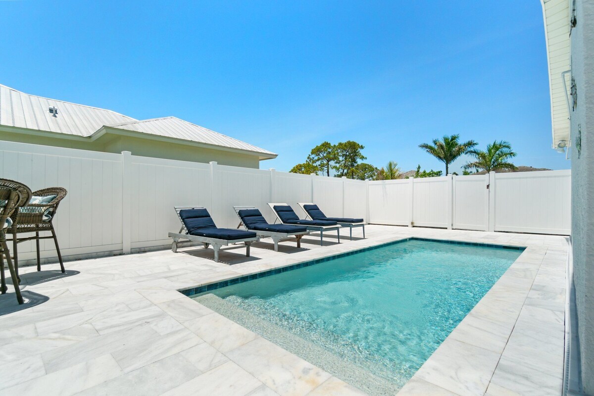 Photo 28 of NEW! Beach Home w/Saltwater Pool, Bike 2 Beach, BBQ