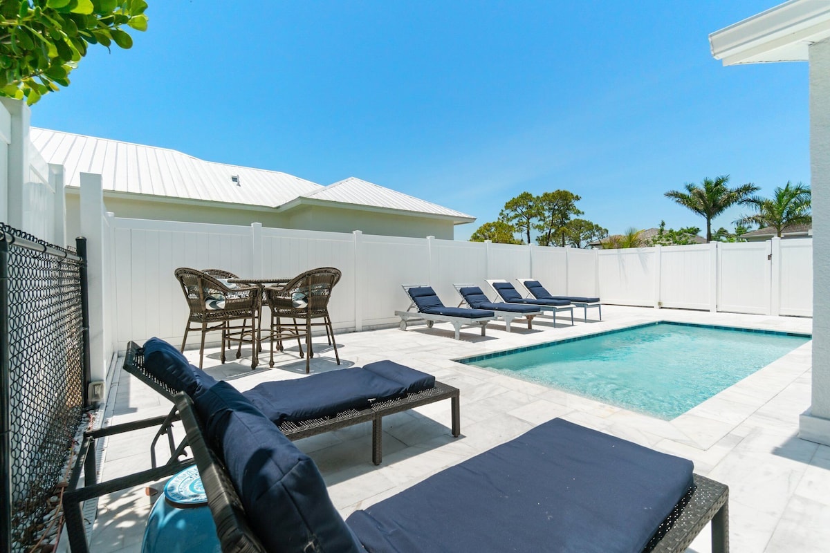 Photo 27 of NEW! Beach Home w/Saltwater Pool, Bike 2 Beach, BBQ