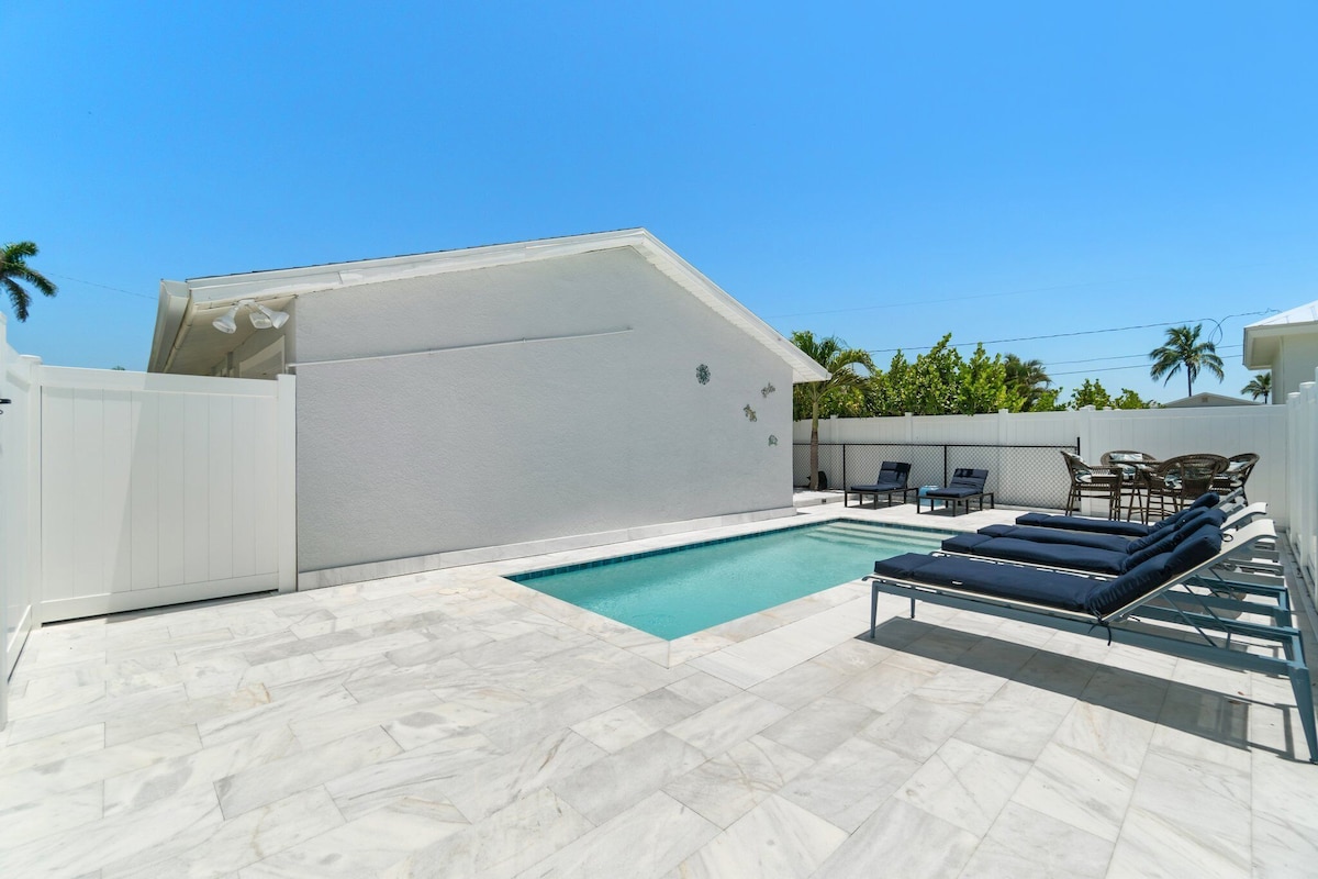 Photo 35 of NEW! Beach Home w/Saltwater Pool, Bike 2 Beach, BBQ