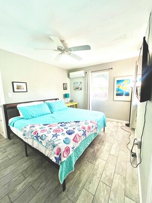 1 habitación, tabla de planchar con plancha, wifi y ropa de cama 