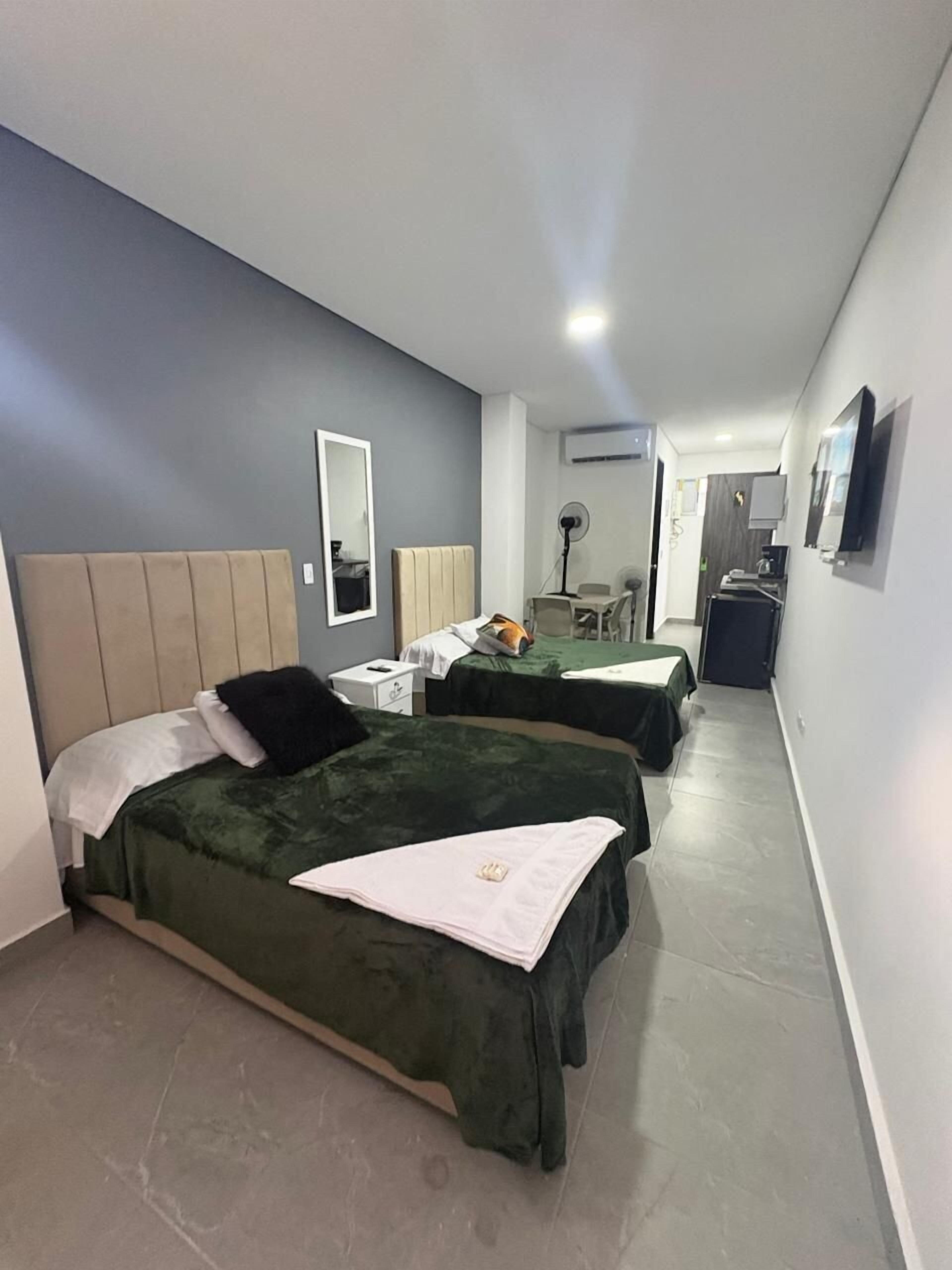 Basic Apartment | Individually furnished, desk, laptop workspace, free WiFi