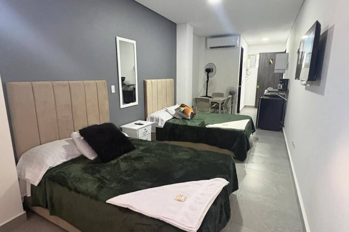 Basic Apartment | Individually furnished, desk, laptop workspace, free WiFi