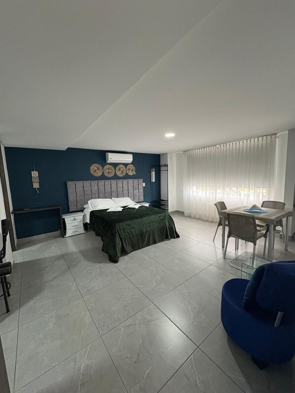 Standard Apartment | Individually furnished, desk, laptop workspace, free WiFi