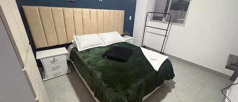 Basic Apartment | Individually furnished, desk, laptop workspace, free WiFi