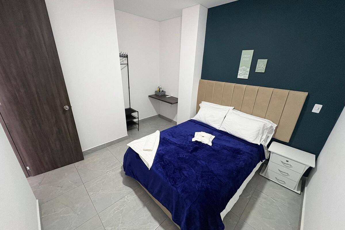 Family Apartment | Individually furnished, desk, laptop workspace, free WiFi