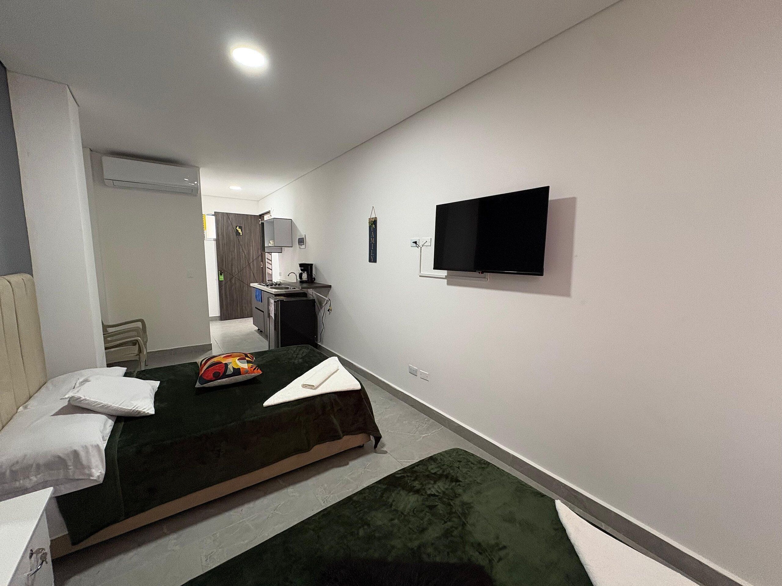 公寓 | 特色家居、办公桌、笔记本电脑工作区、免费 WiFi