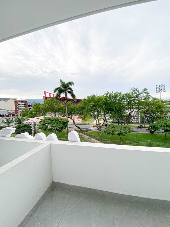 Comfort Apartment, Balcony, City View | Terrace/patio