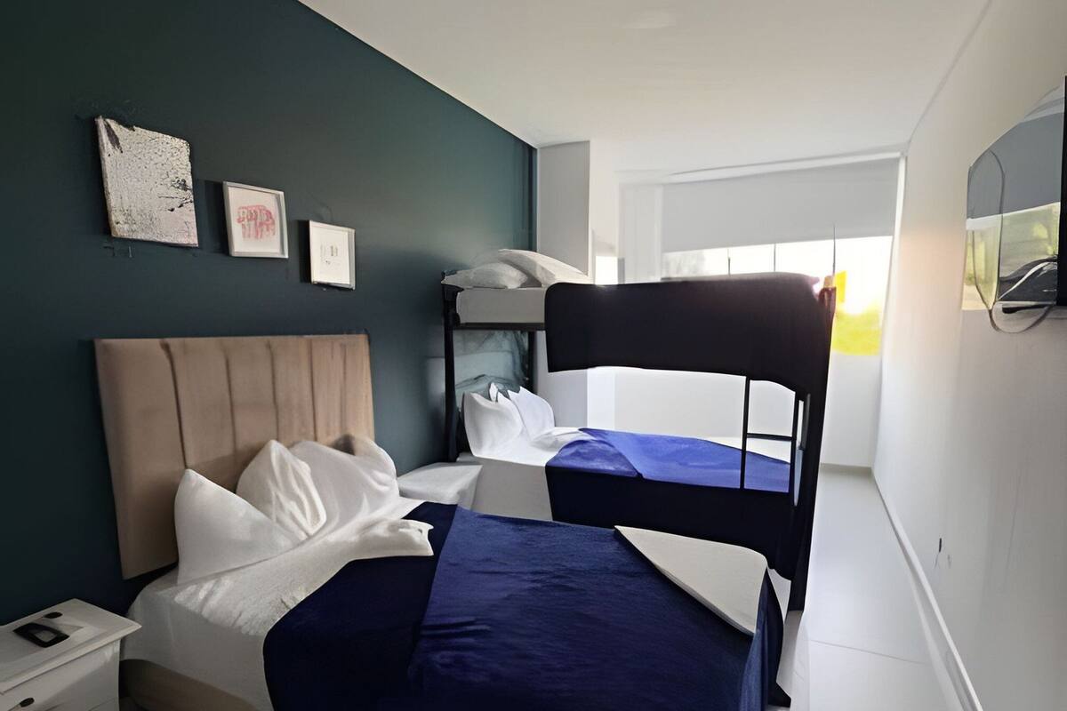 Basic Apartment | Individually furnished, desk, laptop workspace, free WiFi
