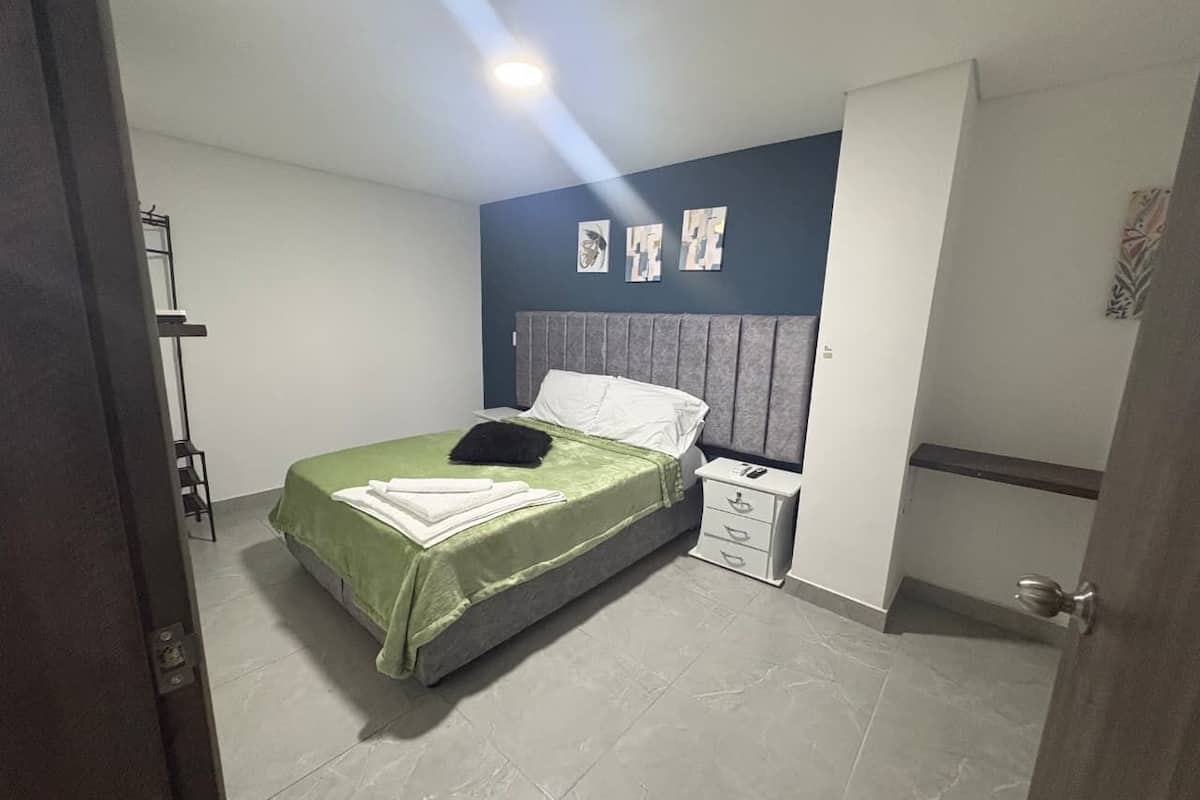 Family Apartment | Desk, laptop workspace, WiFi (free), individually furnished
