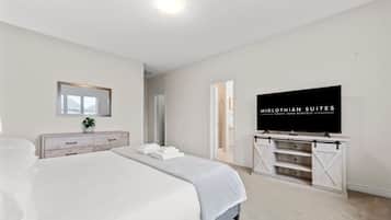 Desk, iron/ironing board, travel crib, free WiFi