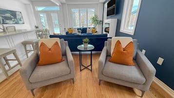 TV connectée, cheminée