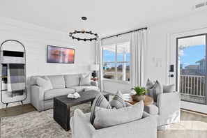 Smart-TV og stereoanlegg