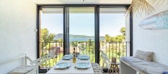 Breathtaking sea view,T3, for 6 , pool,  parking