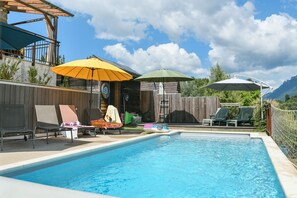Una piscina climatizada