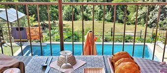 Guest Room 'Arc En Ciel' with Mountain View, Shared Pool and Wi-Fi