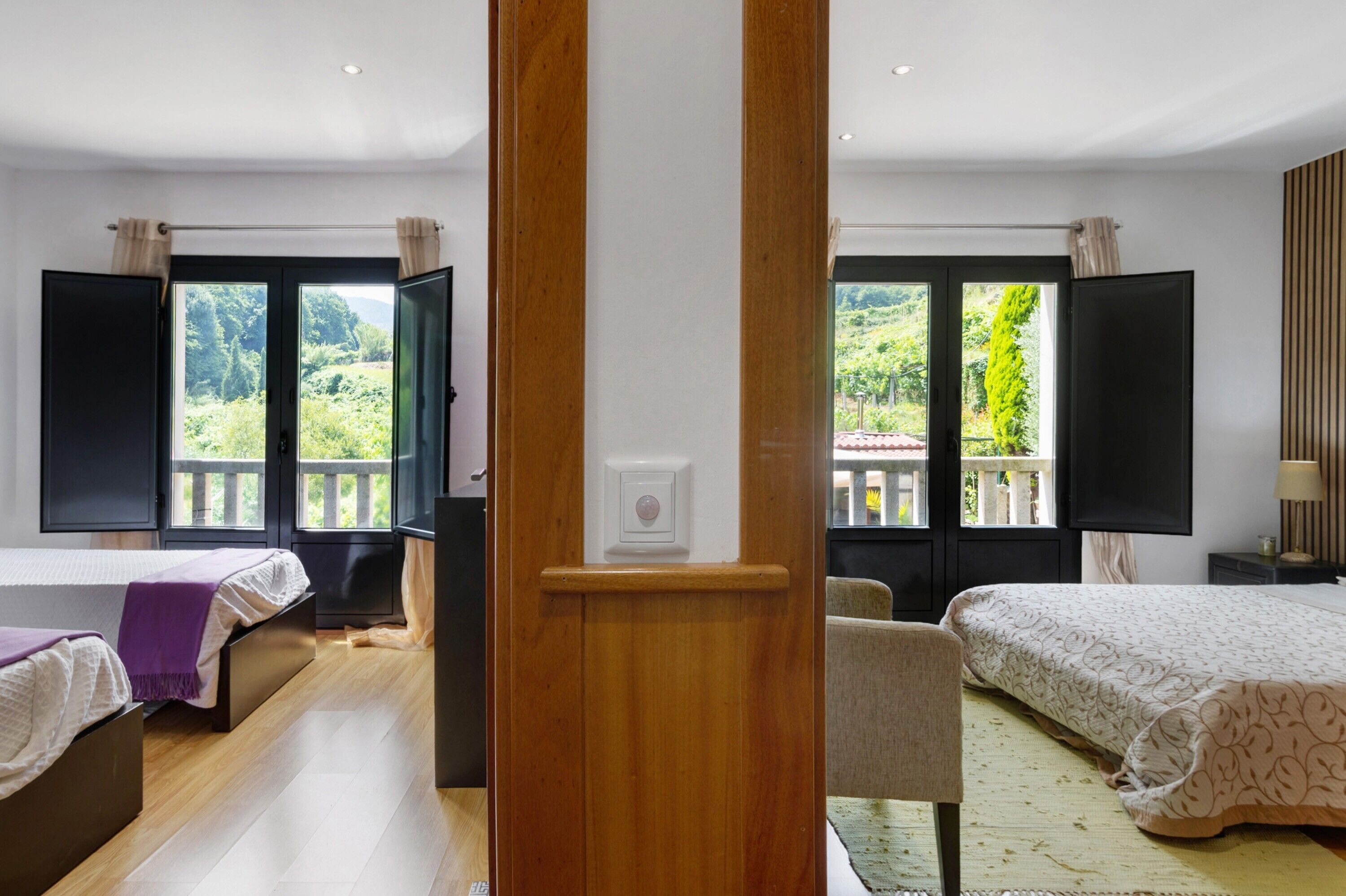 3 chambres, Wi-Fi gratuit, draps fournis