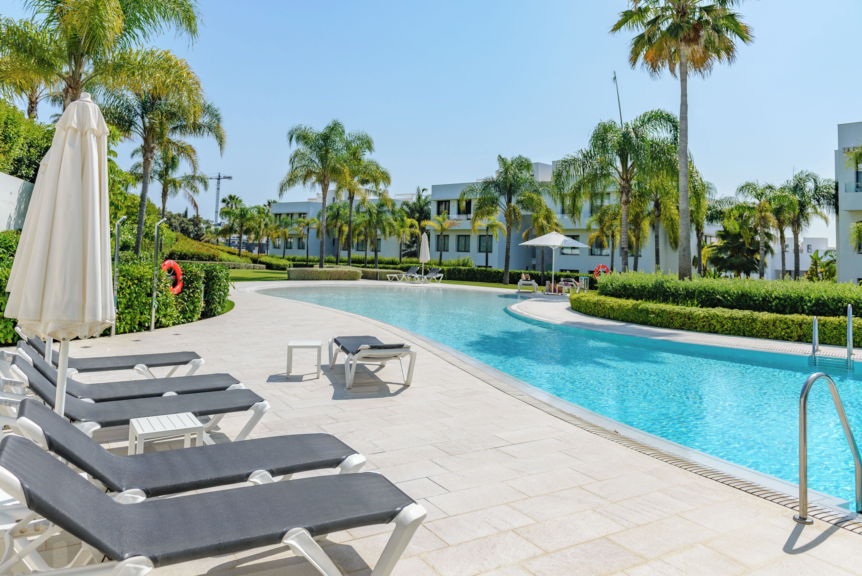 Indoor pool, a heated pool