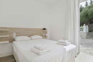 1 غرفة نوم ومكواة/لوح كي وواي فاي مجانًا وملاءات أسرّة