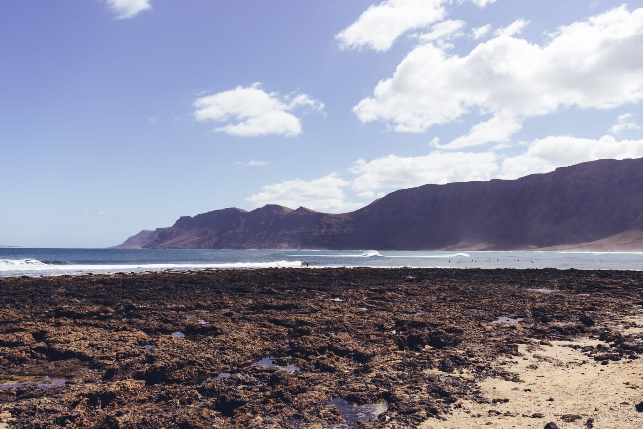 Una spiaggia nelle vicinanze