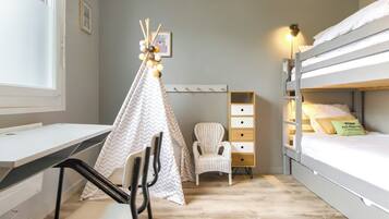 4 chambres, fer et planche Ă repasser, Wi-Fi gratuit, draps fournis