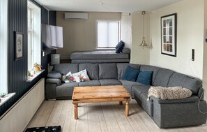 Chimenea y tenis de mesa